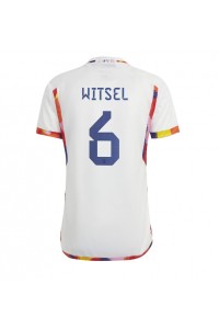 Belgia Axel Witsel #6 Fotballdrakt Borte Klær VM 2022 Korte ermer